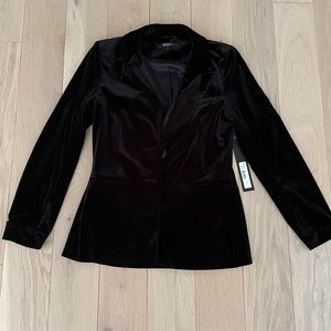 Badgley Mischka Velvet Black Blazer with Original Tags